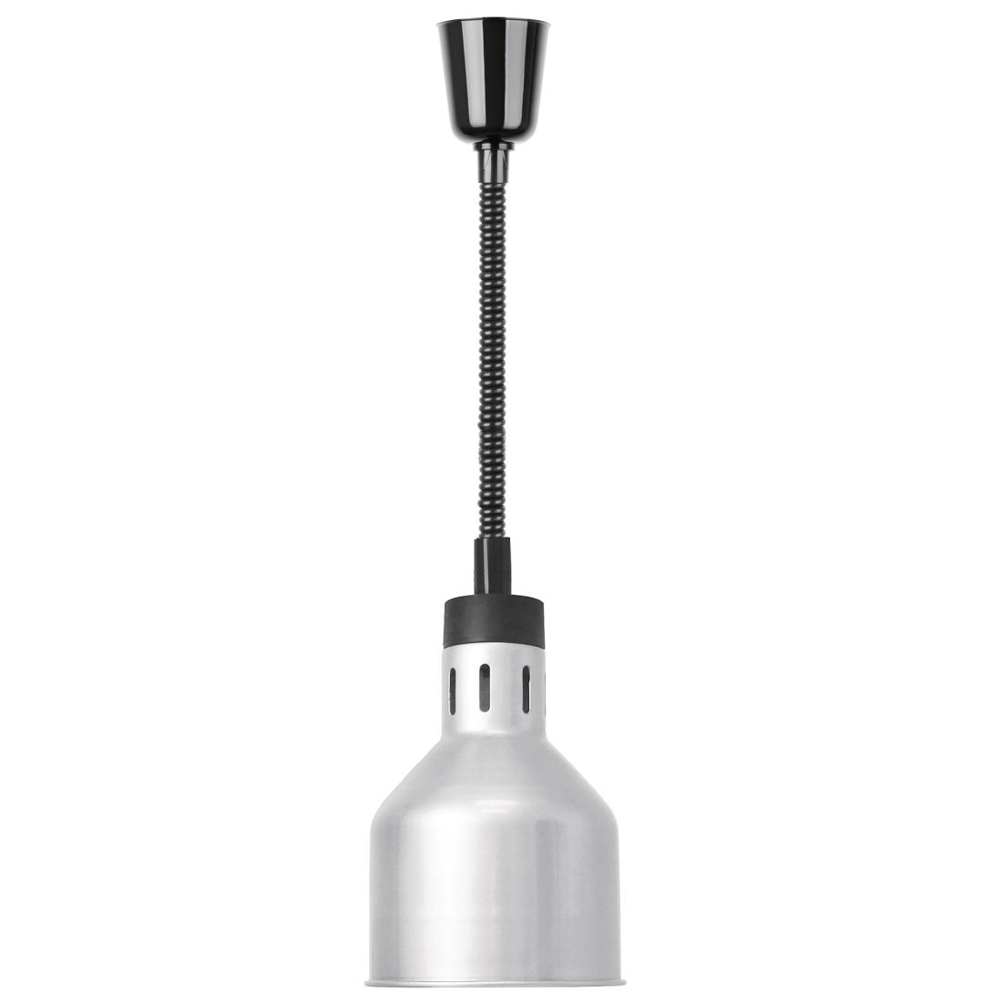 Lampe chauffante rétractable Buffalo finition métal brossé DR758