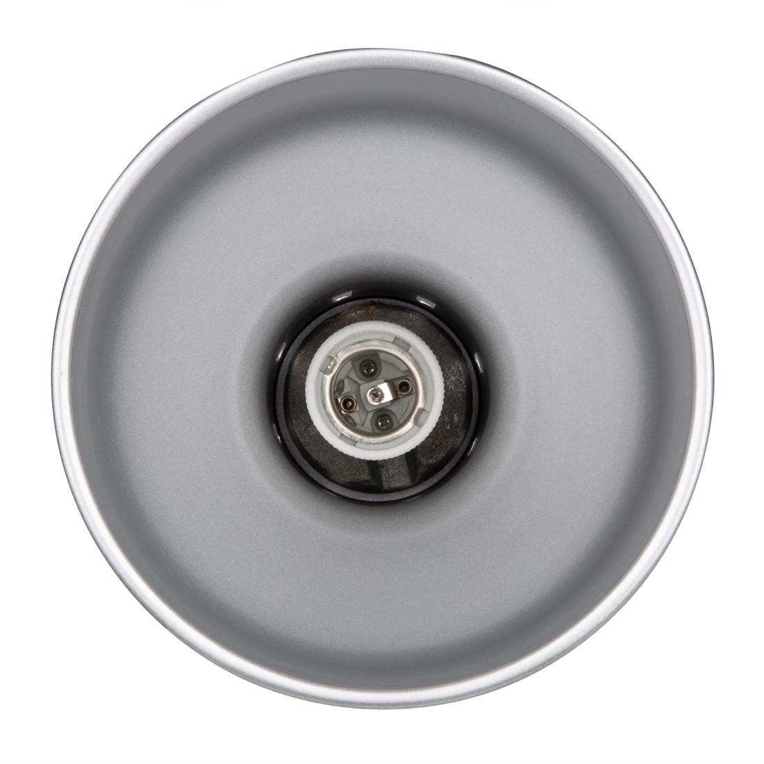 Lampe chauffante rétractable Buffalo finition métal brossé DR758
