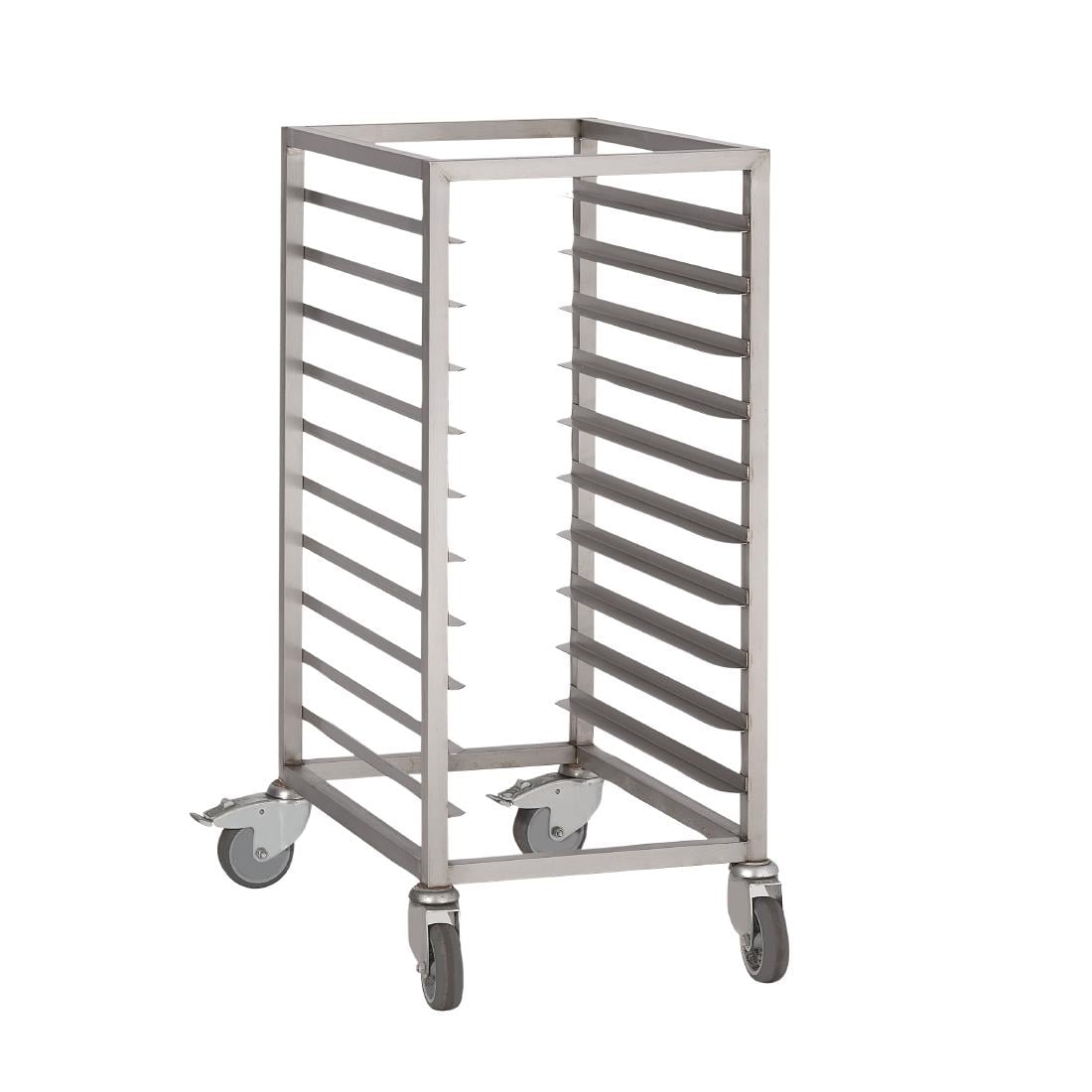 Chariot à glissières inox Gastro M GN 1/1 10 niveaux DS454