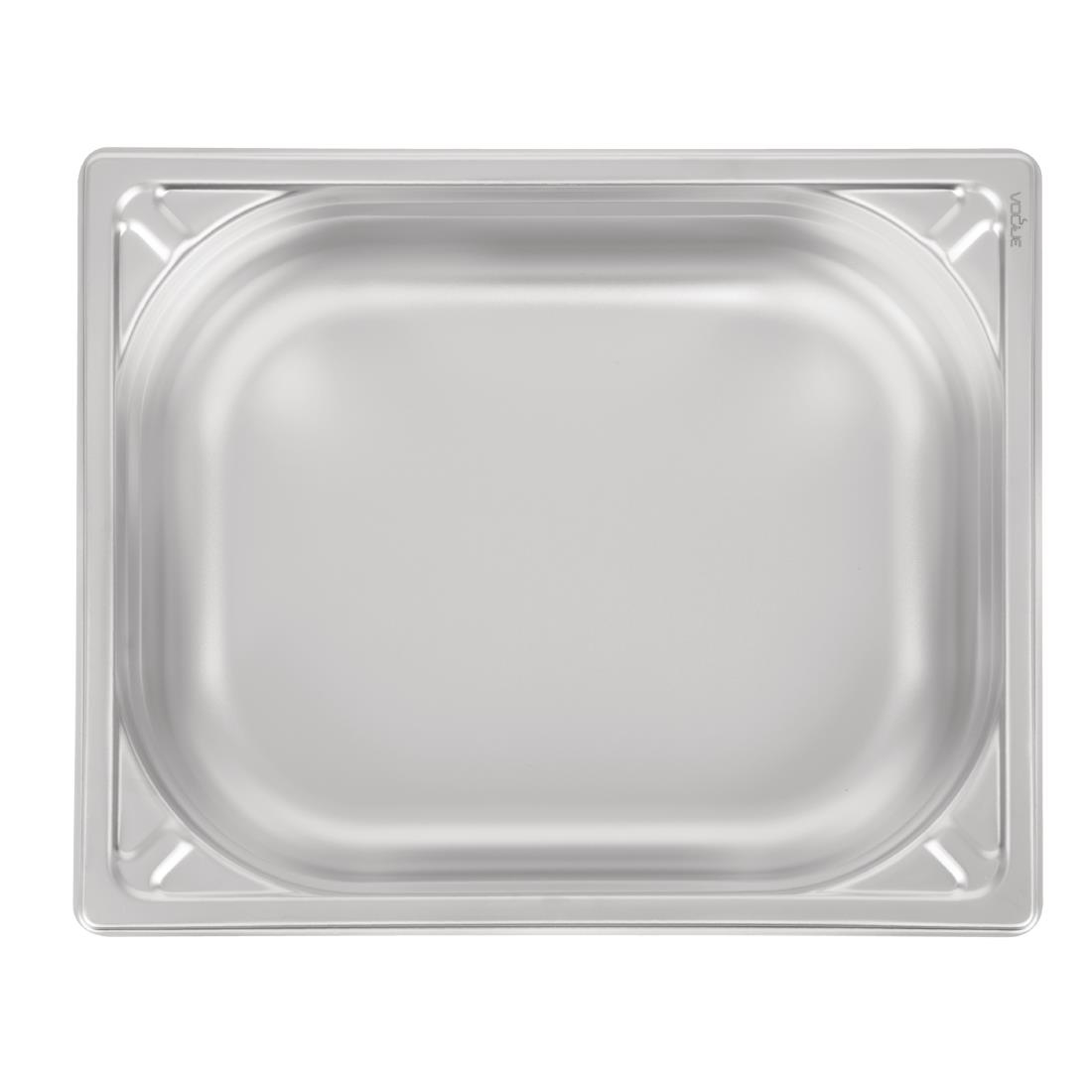Bac inox 18/10 GN 1/2 professionnel Vogue 100mm DW439