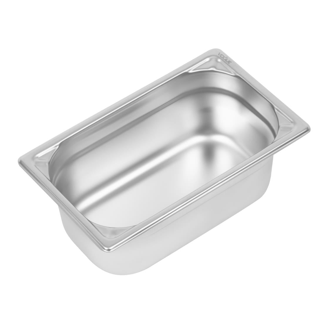 Bac inox 18/10 GN 1/4 Vogue 100mm DW447