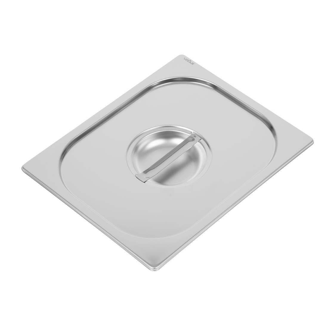 Couvercle inox 18/10 professionnel Vogue GN 1/2 DW456