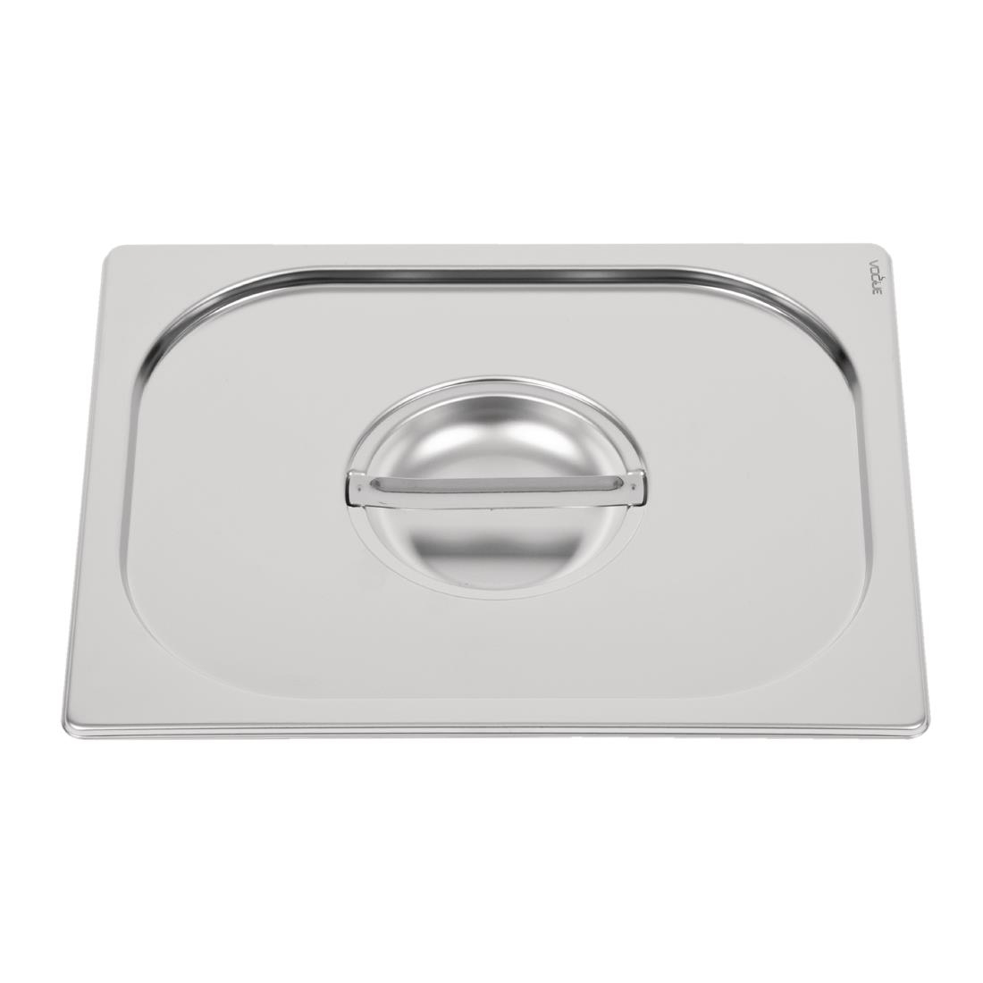 Couvercle inox 18/10 professionnel Vogue GN 1/2 DW456