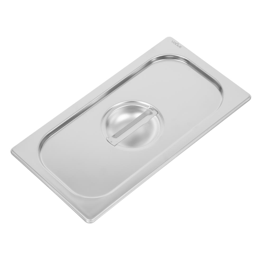 Couvercle inox 18/10 professionnel Vogue GN 1/3 DW457