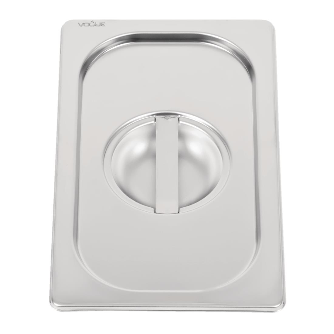 Couvercle inox 18/10 professionnel Vogue GN 1/4 DW458