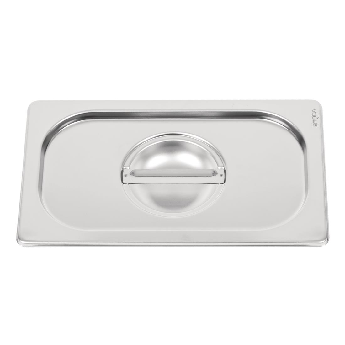 Couvercle inox 18/10 professionnel Vogue GN 1/4 DW458