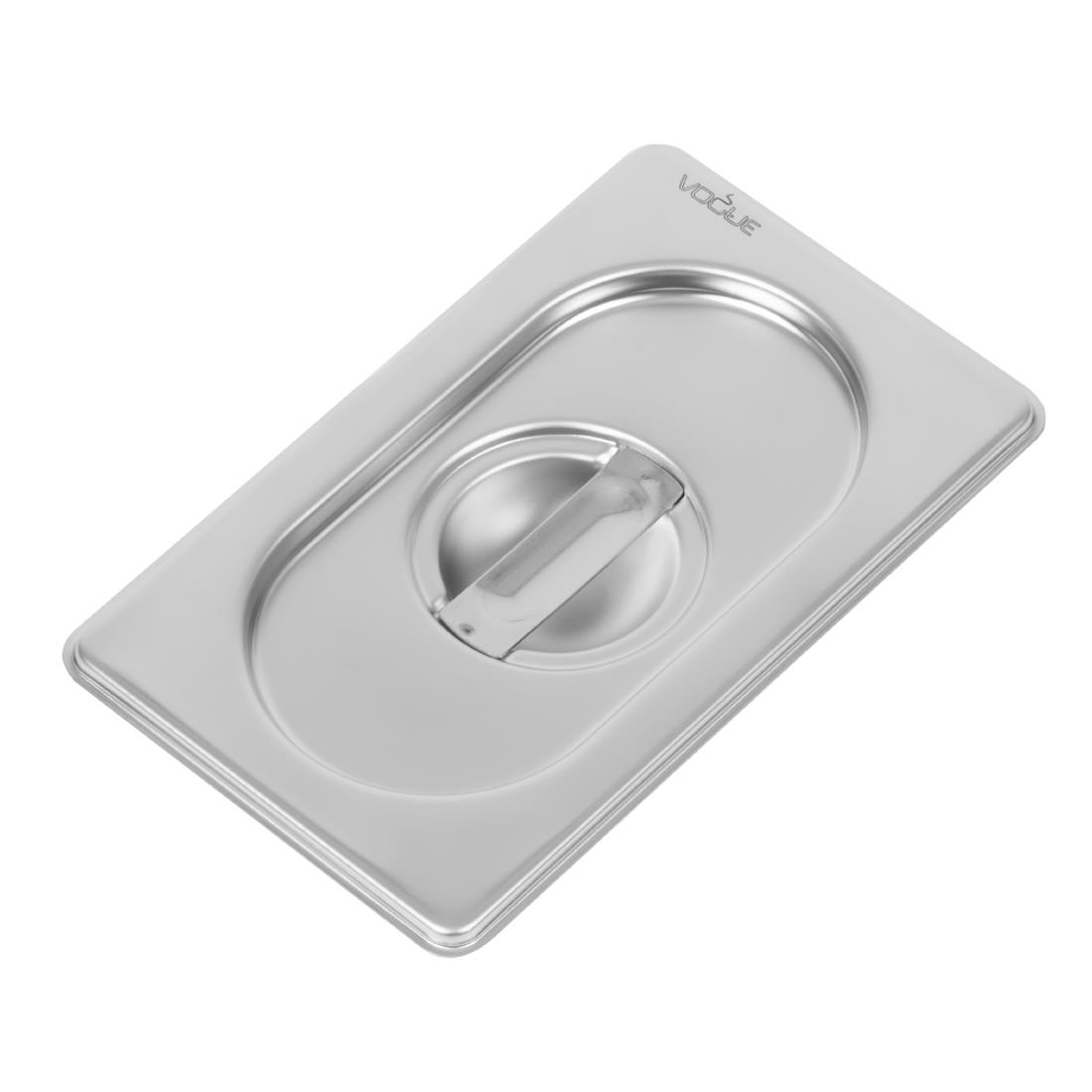 Couvercle inox 18/10 professionnel Vogue GN 1/9 DW460
