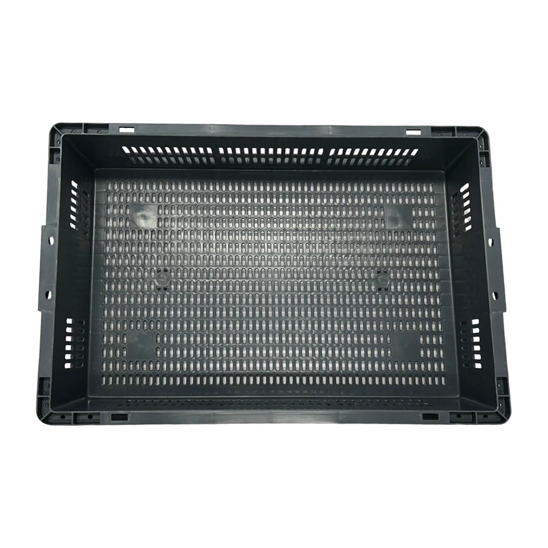 Caisse de rangement en plastique perforé Vogue 600x400x120mm DX999