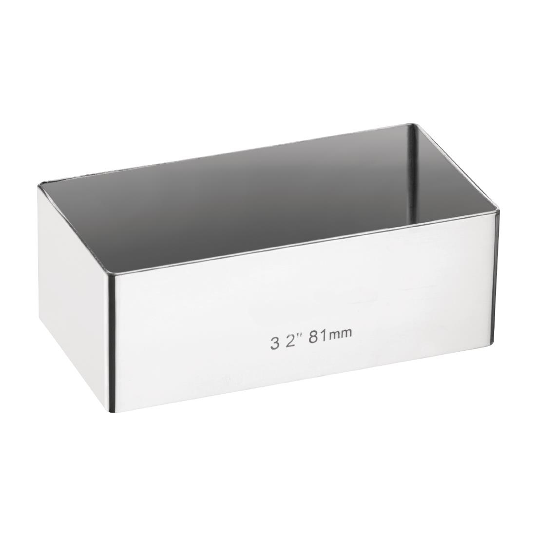 Mini moule à gâteau rectangulaire Matfer E062