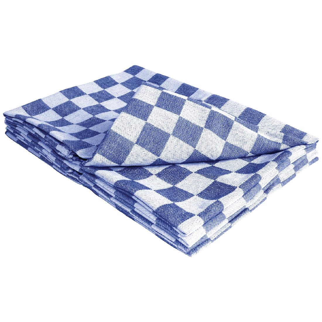 Torchon de cuisinier Vogue bleu E578