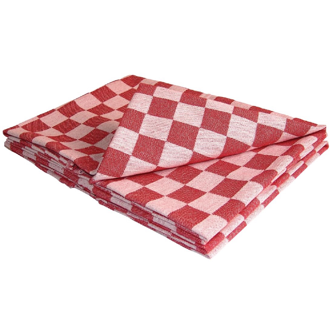 Torchon de cuisinier Vogue rouge E579