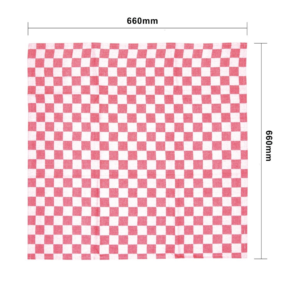 Torchon de cuisinier Vogue rouge E579