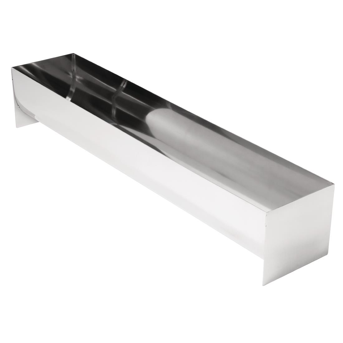 Moule à terrine en acier inoxydable Vogue forme de U 500mm E581