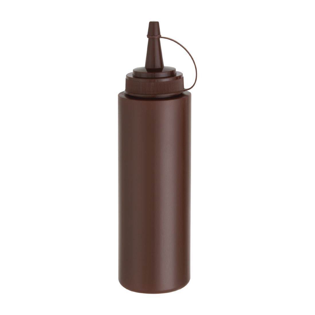 Distributeur de sauce Vogue 227ml marron E624