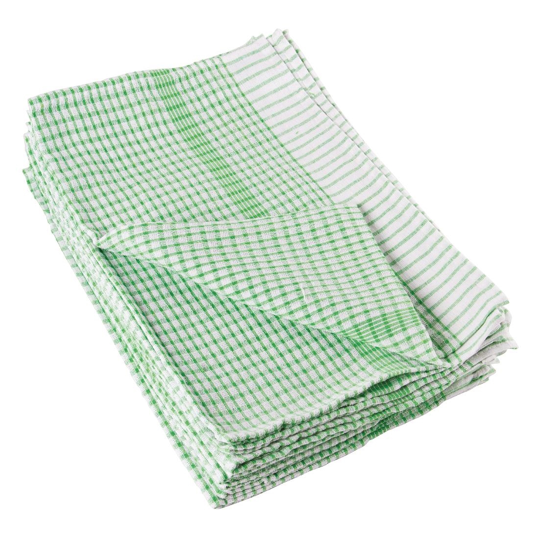 Torchons Vogue Wonderdry verts (Lot de 10) E700