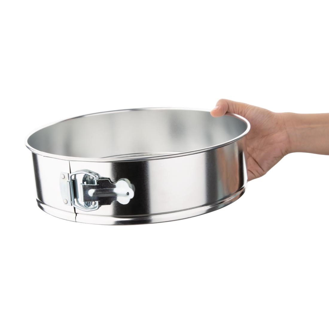 Moule rond à charnière en fer blanc Vogue 260mm E848