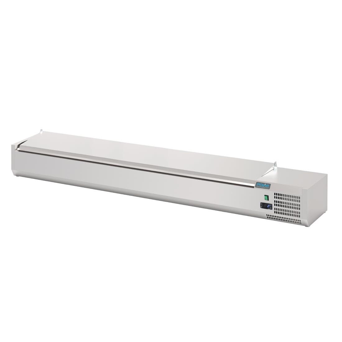 Saladette à poser avec couvercle Polar Série G 10x GN 1/4 FA857