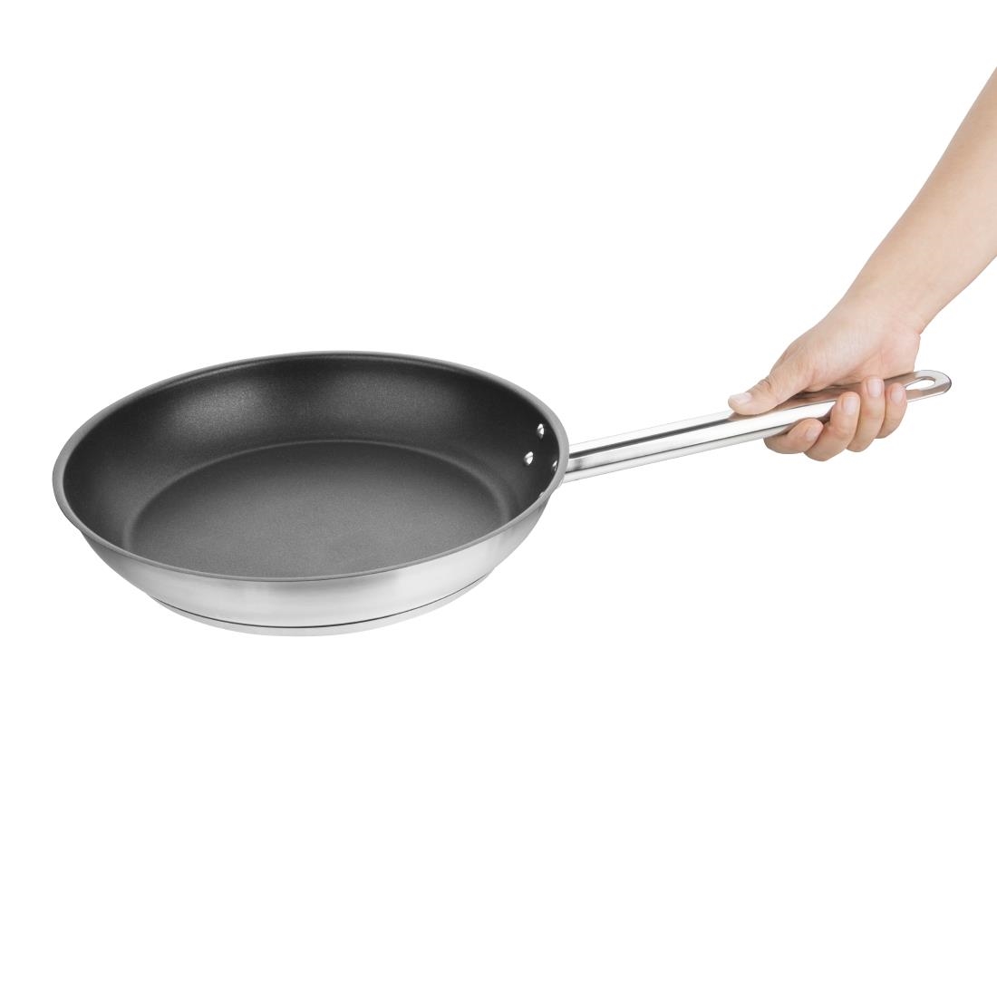 Poêle antiadhésive en inox Vogue Téflon Platinum Plus 280 mm FC097