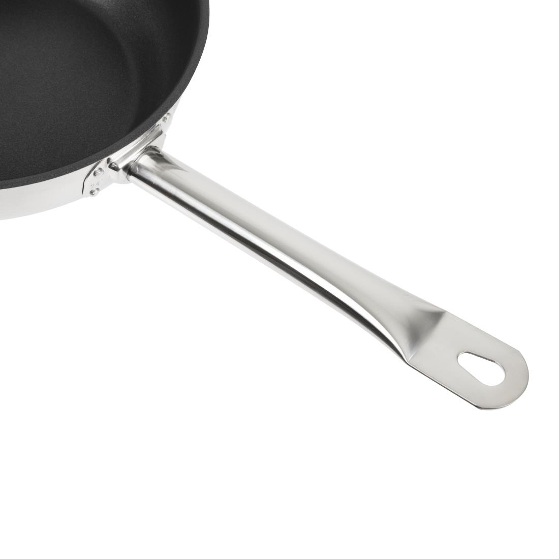 Sauteuse inox antiadhésive Vogue teflon Platinium Plus 240mm FC099