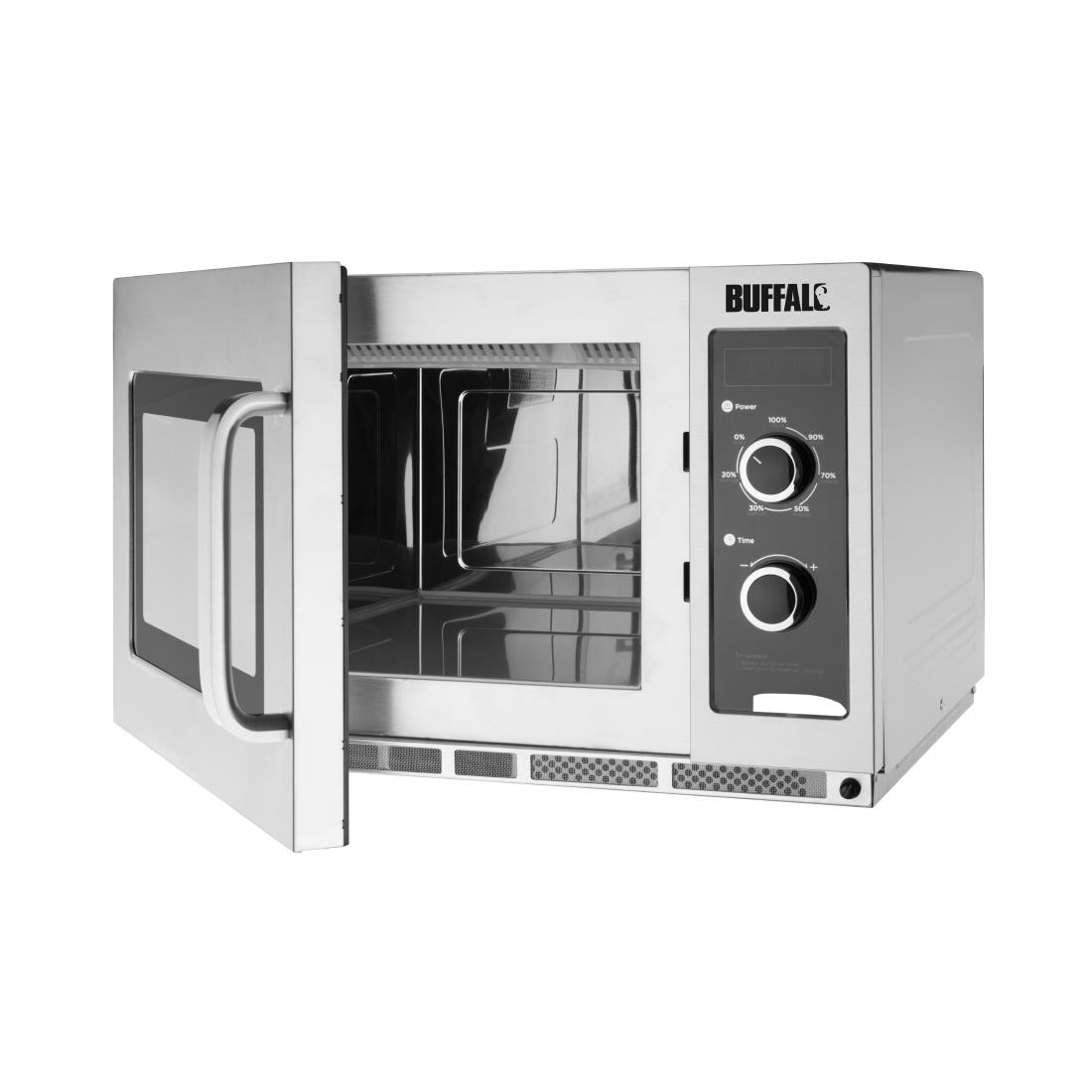 Micro-ondes professionnel manuel Buffalo 34L 1800W FE141