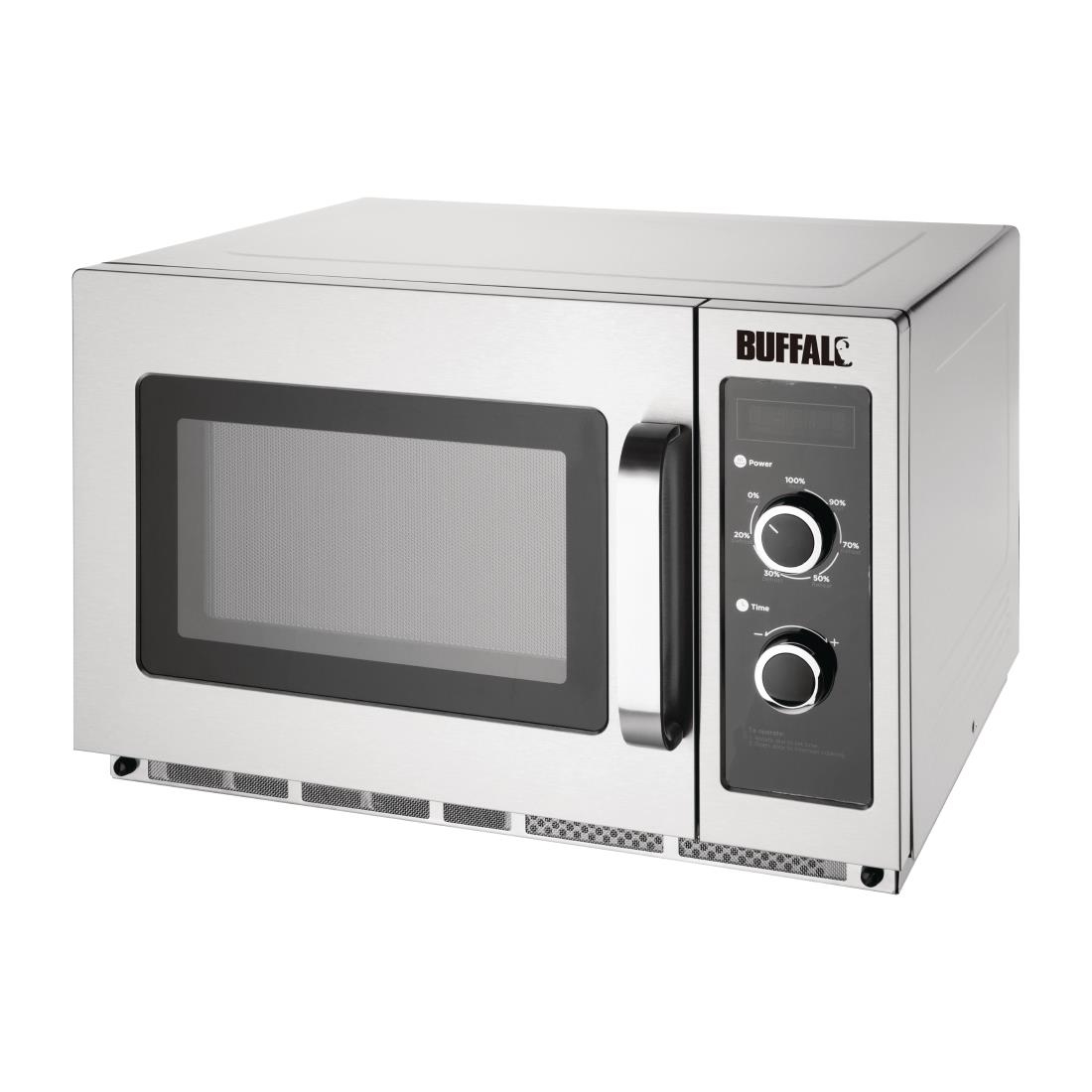 Micro-ondes professionnel manuel Buffalo 34L 1800W FE141