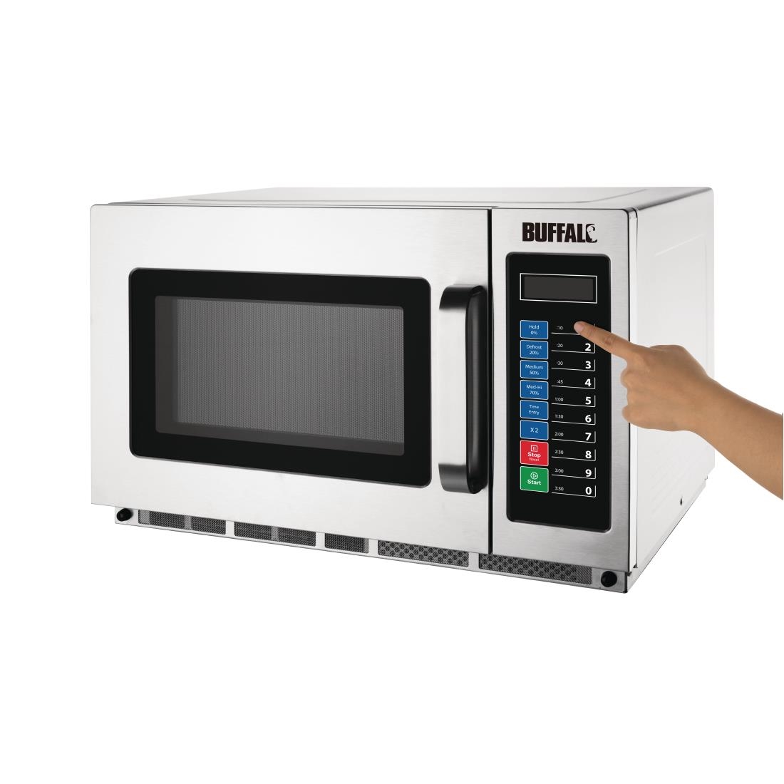 Micro ondes professionnel programmable Buffalo 34L 1800W FE142