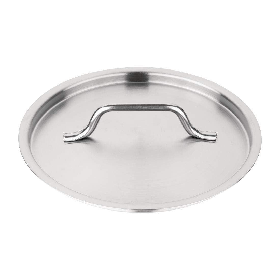 Couvercle inox Vogue 180mm FS665