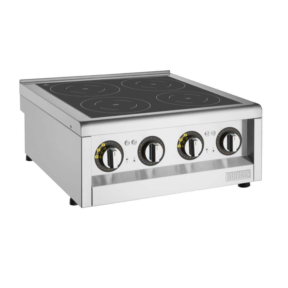 Plaque de cuisson à induction Buffalo Série 600 4 zones 2 x 3 kW FU219