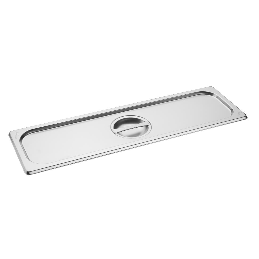 Couvercle inox Vogue GN 2/4 FU265