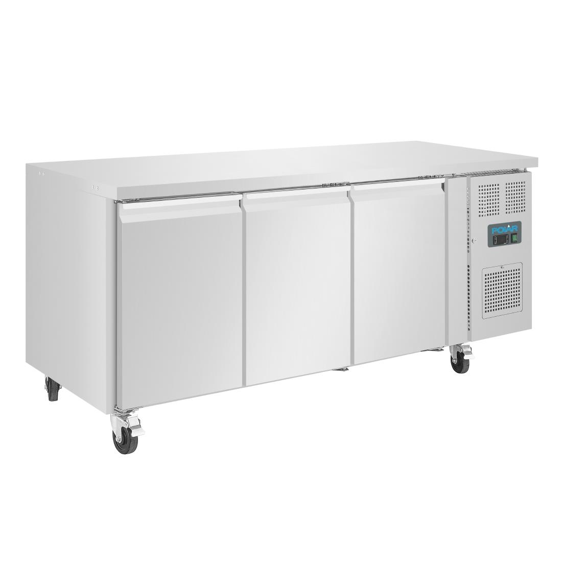 Table réfrigérée négative Polar Série U 3 portes 417L G600