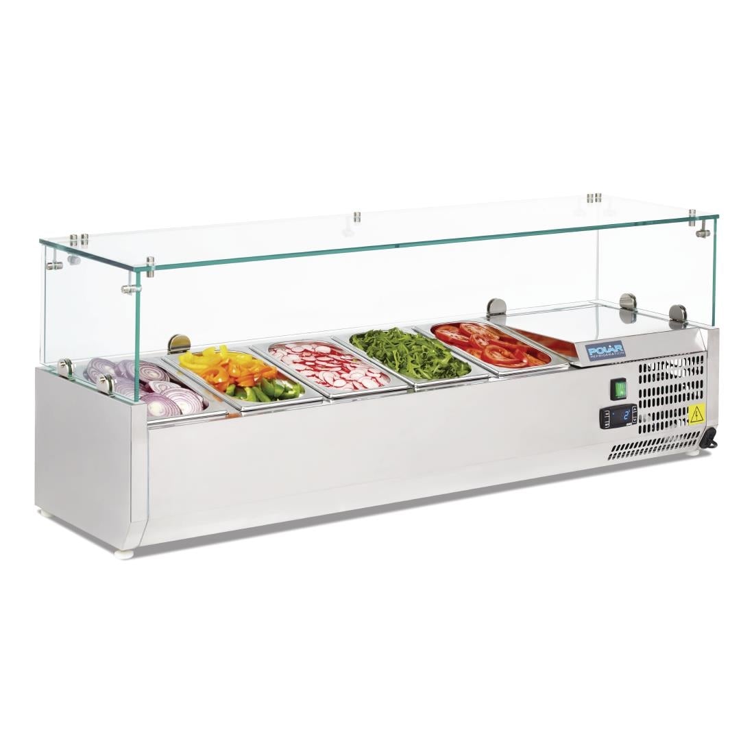 Saladette réfrigérée Polar Série G 5x GN1/4 G608
