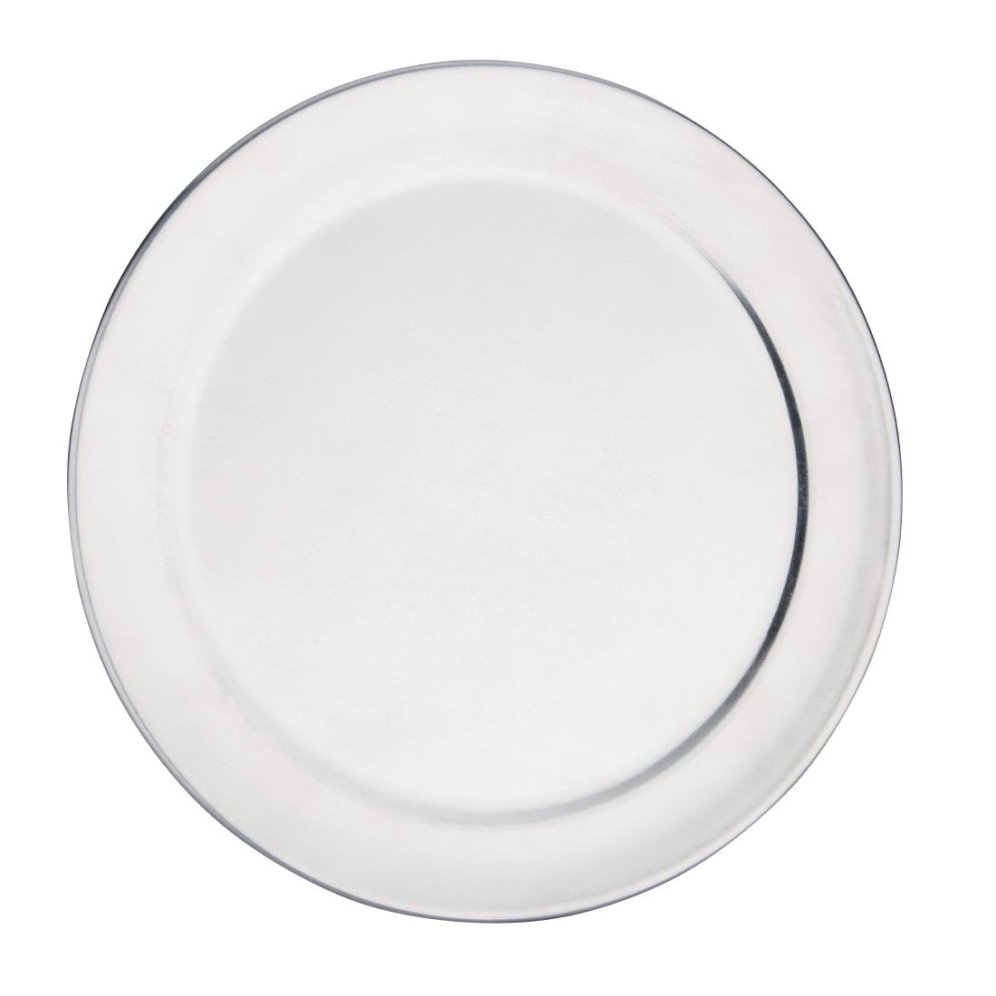 Plaque à pizza Vogue en aluminum bord large 25,5 cm GE197
