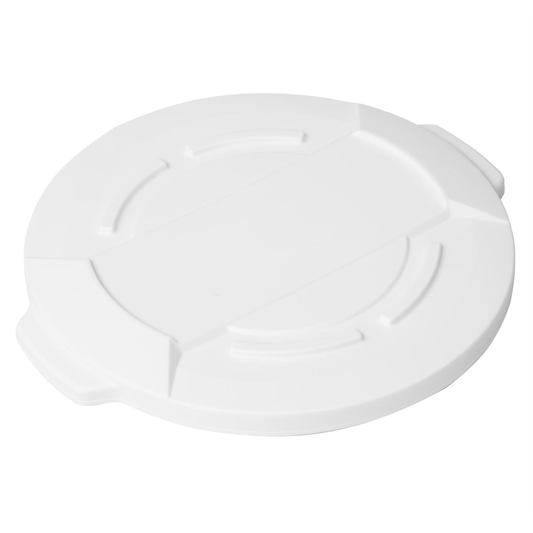 Couvercle pour conteneur rond blanc Vogue 38L GG795