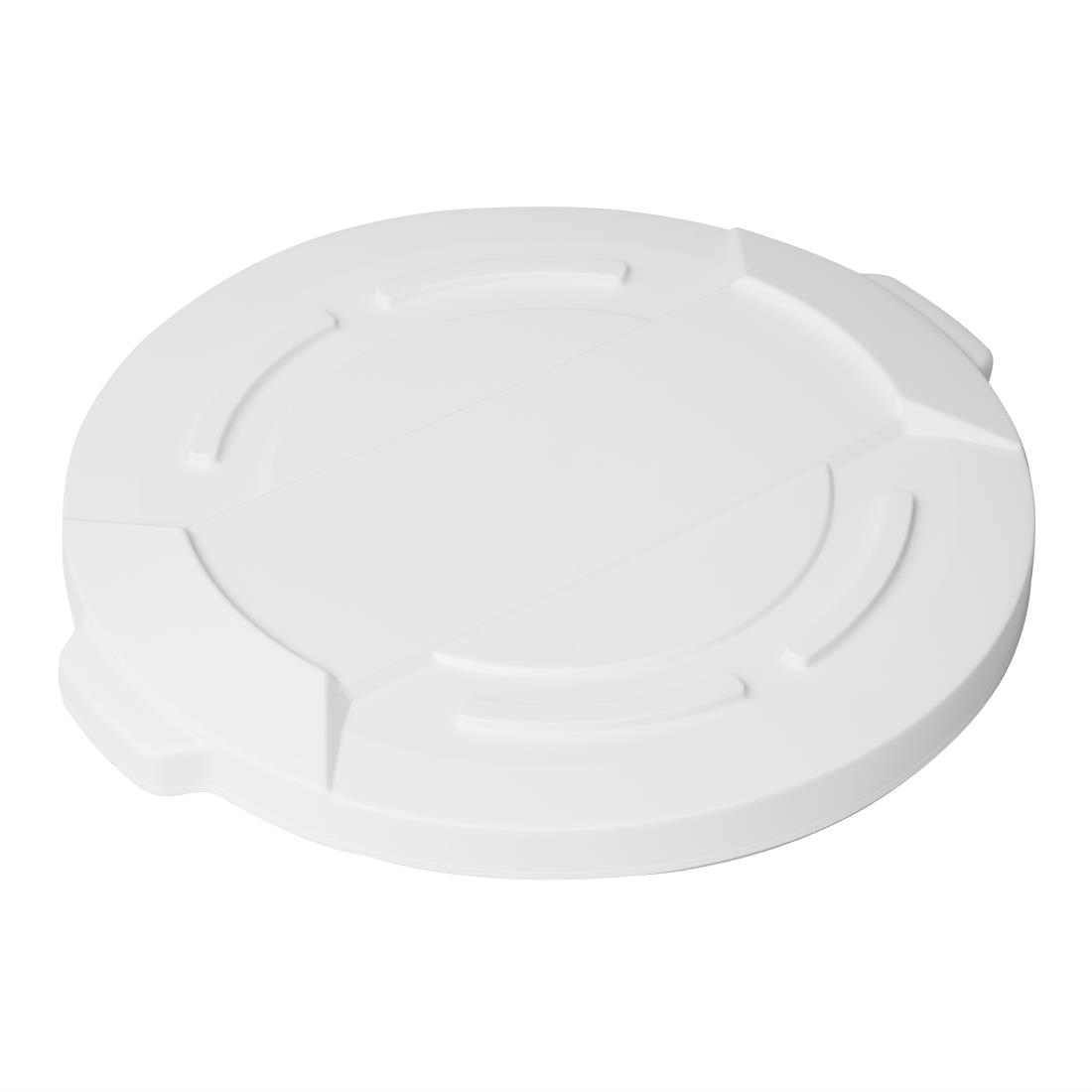 Couvercle pour conteneur rond blanc Vogue 76L GG796