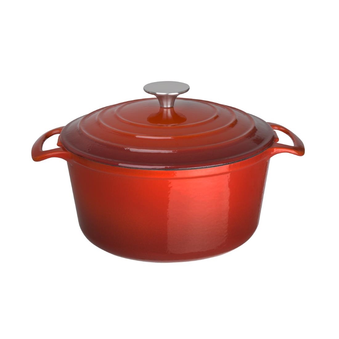 Grande cocotte ronde rouge Vogue GH305