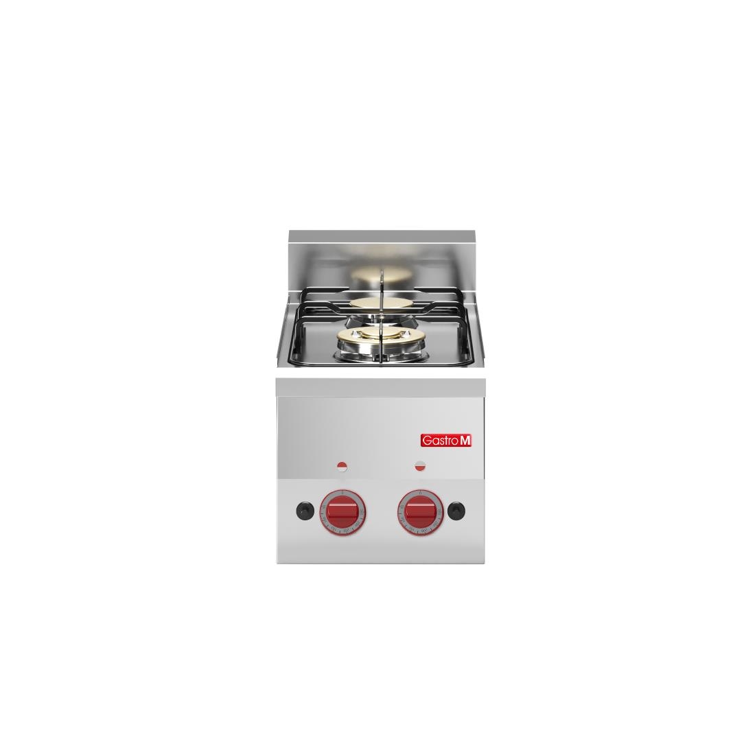 Dessus 2 feux vifs gaz à poser Gastro M 60/30PCG GL900