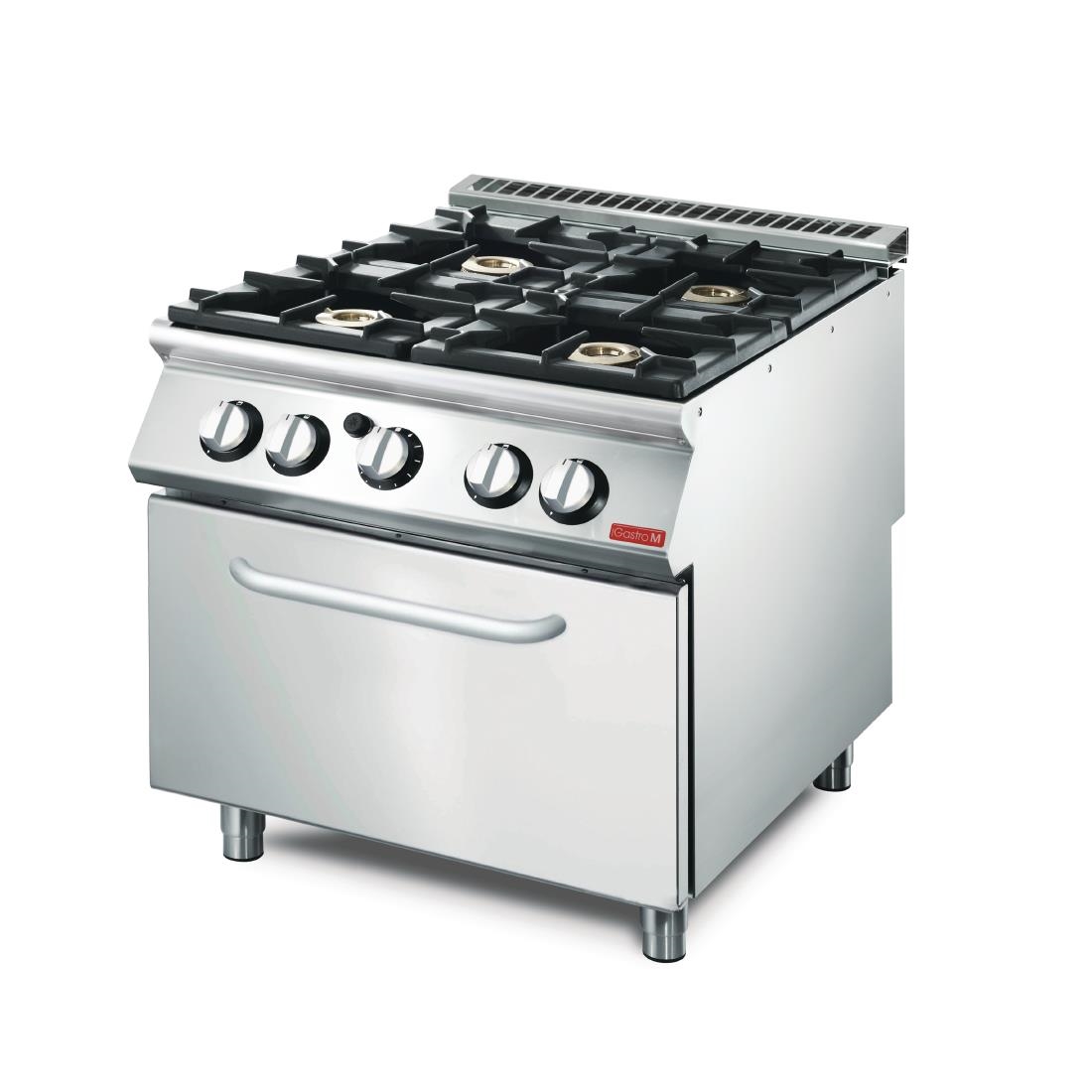 Fourneau gaz sur four à gaz Gastro M 70/80 CFGB GL928