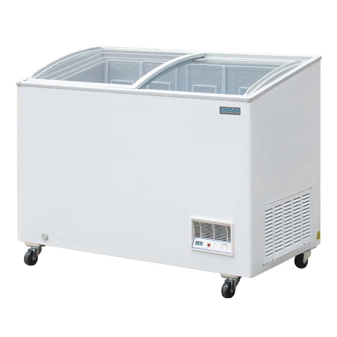 Congélateur coffre vitré Polar Série G 270L GM499