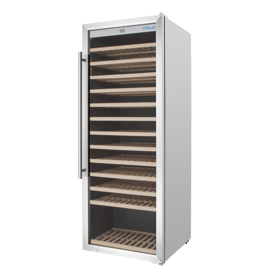 Cave à vin inox une zone Polar Série G 118 bouteilles GM888