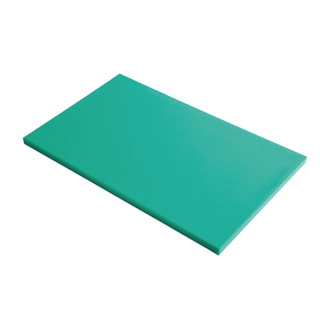 Planche à découper GN1/1 en polyéthylène haute densité Gastro M  verte GN341