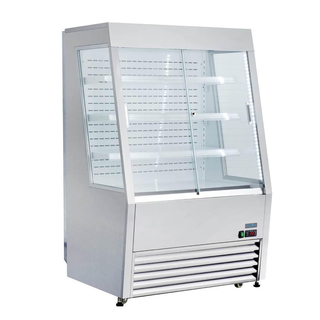 Vitrine réfrigérée libre-service économe en énergie Polar série G 390L GP295
