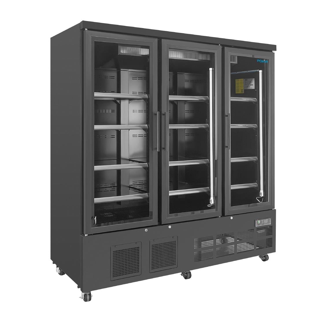 Vitrine réfrigérée négative triple porte Polar Série G 1156L GP488