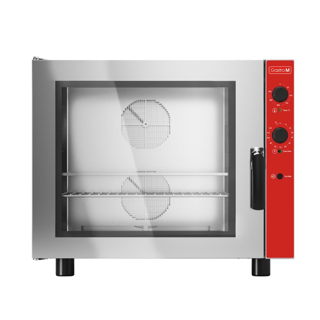Four électrique à convection 6 niveaux avec humidificateur Gastro M 400V GR205