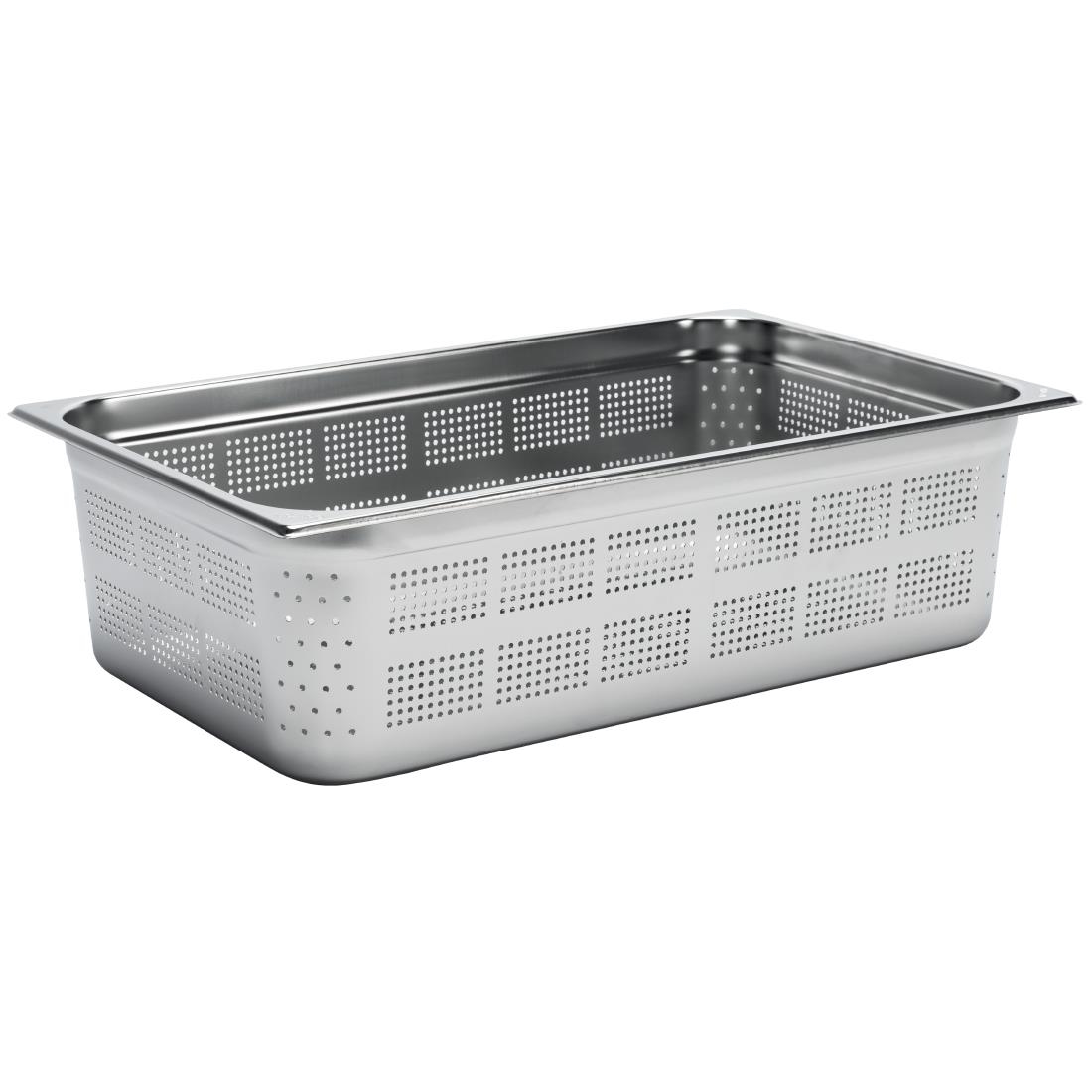 Bac inox perforé GN1/1 Gastro M 150mm GR736
