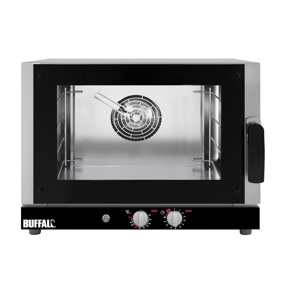 Four à convection  avec humidificateur Buffalo 4x GN 1/1 triphasé HZ488