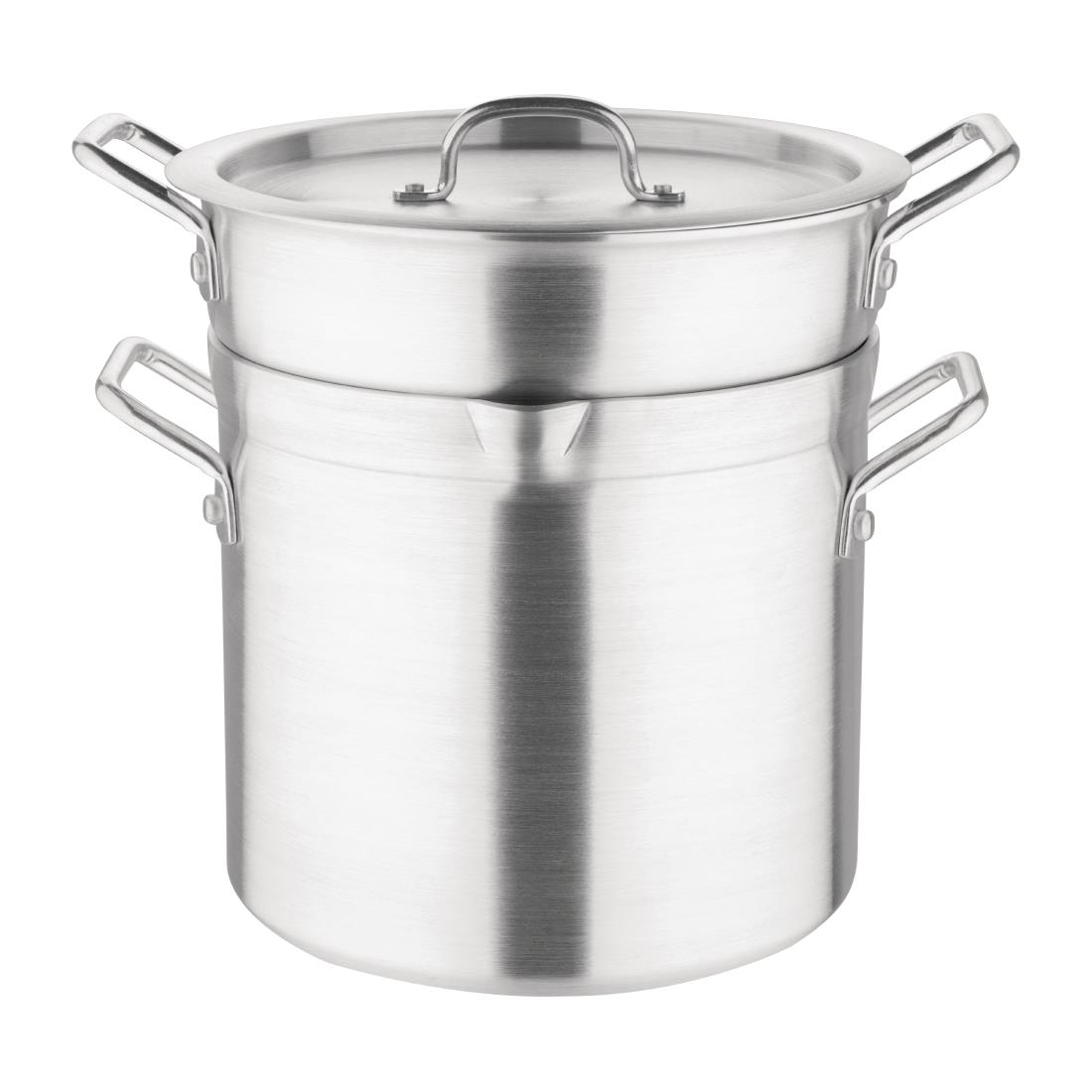 Marmite bain marie aluminium Vogue 10L K645
