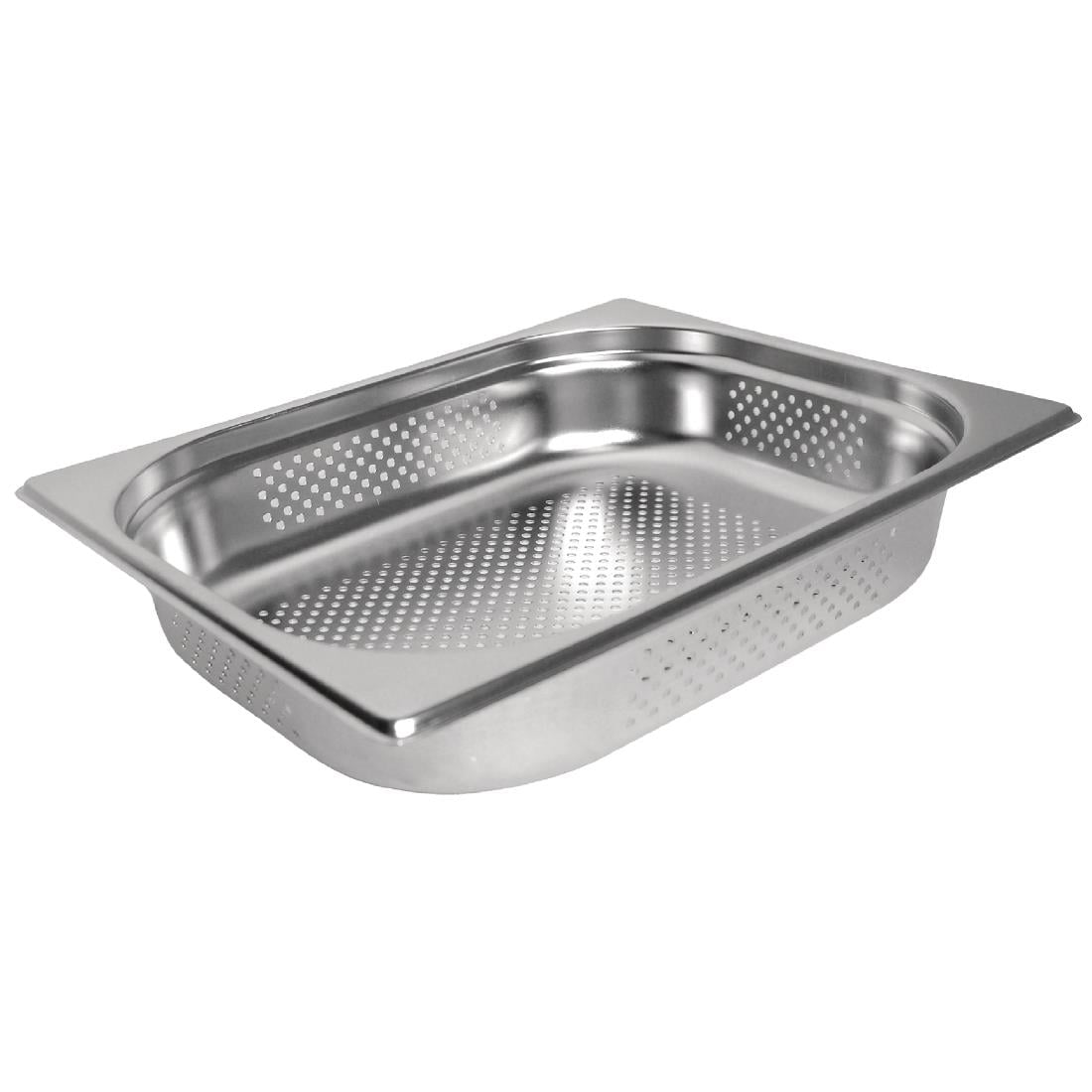 Bac Gastronorme inox perforé GN 1/2 65mm Vogue K844