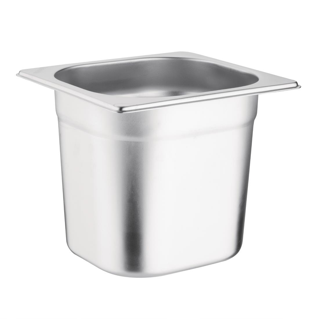 Bac Gastronorme inox GN 1/6 150mm Vogue K992