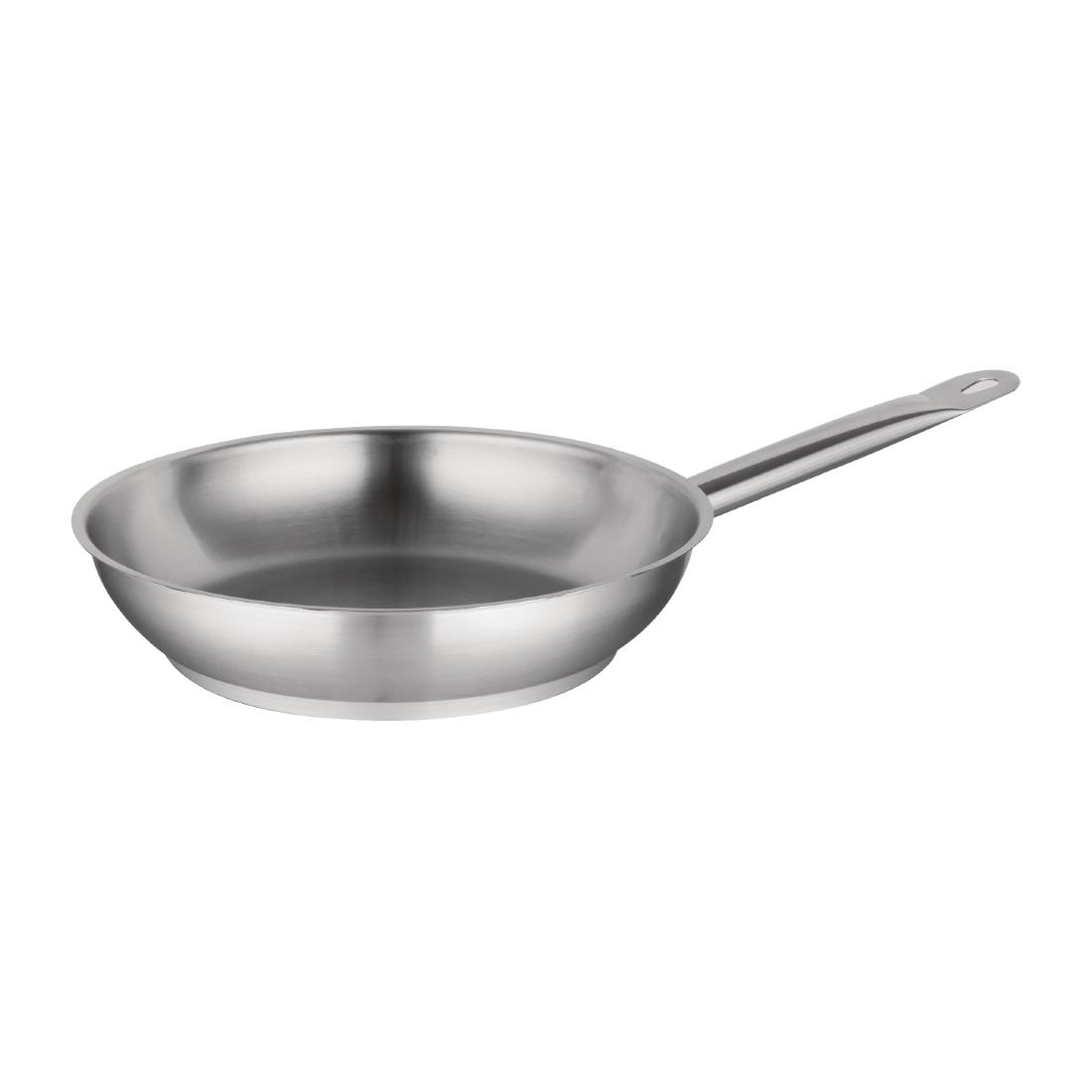 Poêle induction en acier inoxydable Vogue 240mm M925
