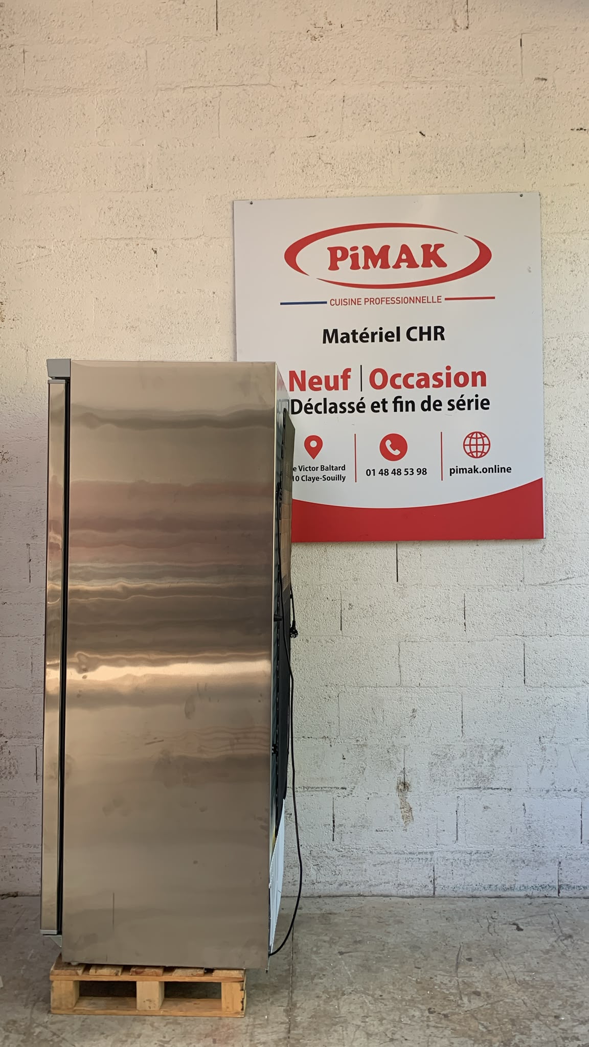 Armoire réfrigérée positive Polar Série C inox 600L PC006